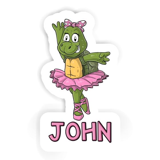 Autocollant Danseuse John Gift package Image