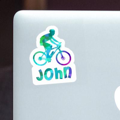 John Aufkleber Biker Laptop John Aufkleber Biker Laptop Image