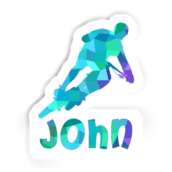 Vététiste Autocollant John Vététiste Autocollant John Image