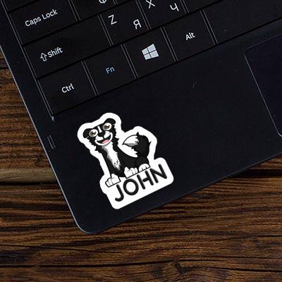 Border Collie Aufkleber John Notebook Border Collie Aufkleber John Notebook Image
