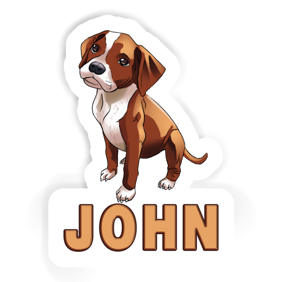 Sticker John Boxer Notebook Sticker John Boxer Notebook Image