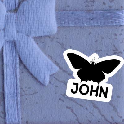 John Aufkleber Sommervogel Laptop John Aufkleber Sommervogel Laptop Image