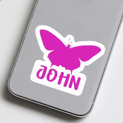 John Autocollant Papillon John Autocollant Papillon Image