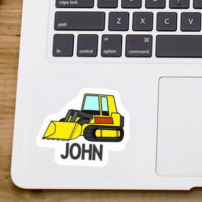 Aufkleber Raupenlader John Notebook Aufkleber Raupenlader John Notebook Image