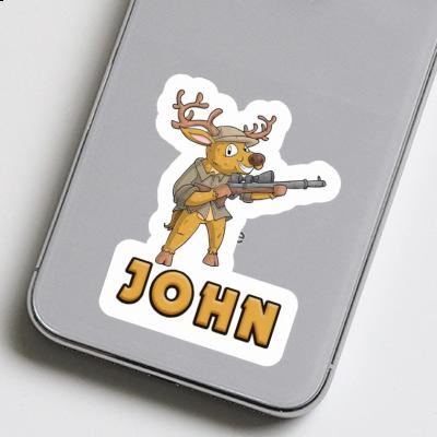 John Sticker Hirsch Notebook John Sticker Hirsch Gift package Image