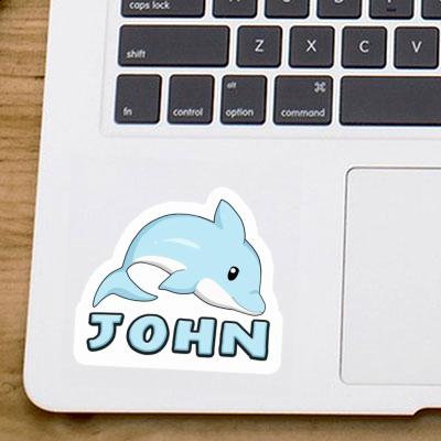 Dauphin Autocollant John Notebook Dauphin Autocollant John Gift package Image