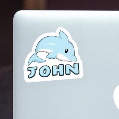 Sticker John Delfin Notebook Sticker John Delfin Gift package Image