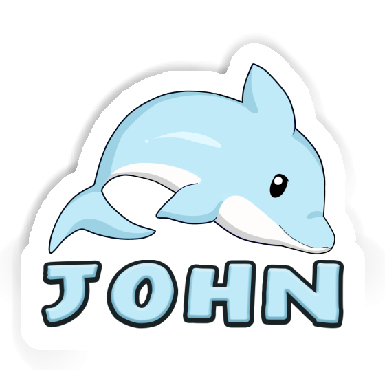 Dauphin Autocollant John Laptop Dauphin Autocollant John Laptop Image