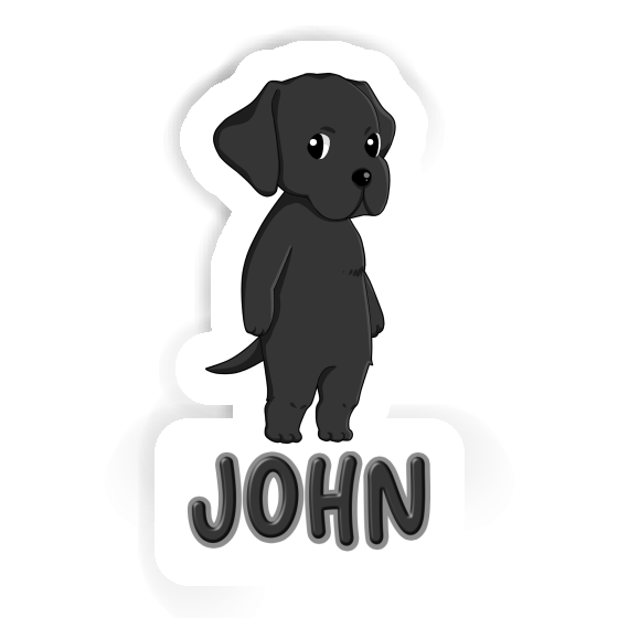 Labrador Retriever Aufkleber John Notebook Labrador Retriever Aufkleber John Gift package Image