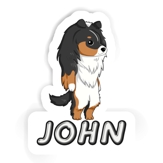Sticker John Schäferhund Gift package Image