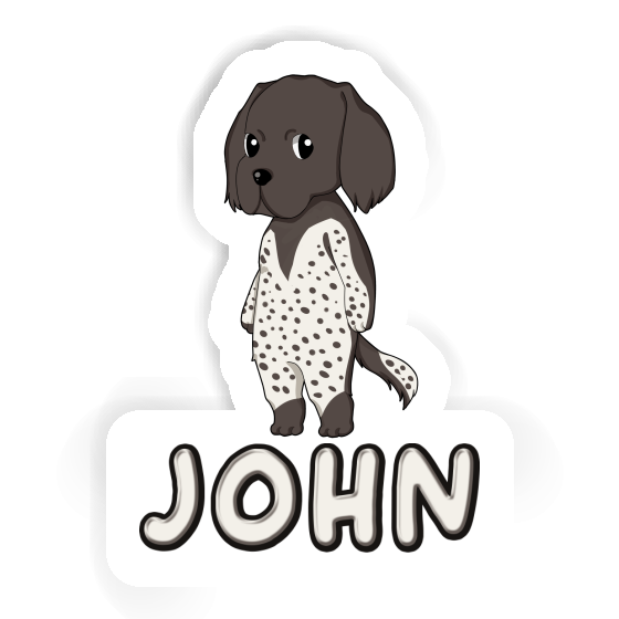Sticker John Kleiner Münsterländer Notebook Sticker John Kleiner Münsterländer Gift package Image