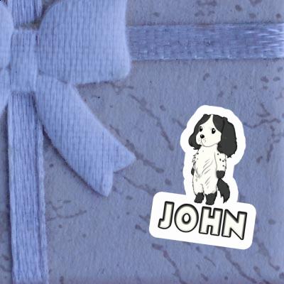 Spaniel Sticker John Notebook Spaniel Sticker John Notebook Image