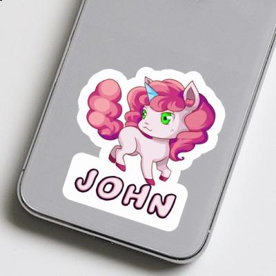 Licorne Autocollant John Notebook Licorne Autocollant John Gift package Image