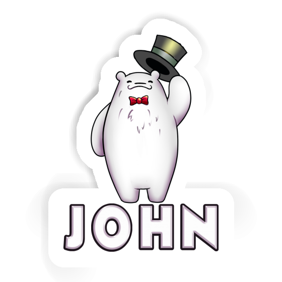John Autocollant Ours polaire John Autocollant Ours polaire Image