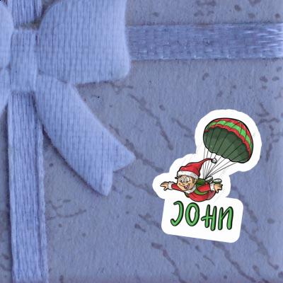 Autocollant John Parachutiste Notebook Autocollant John Parachutiste Gift package Image