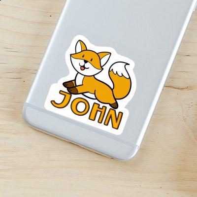 Sticker Fuchs John Gift package Image