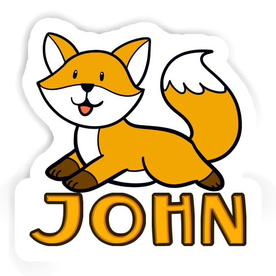 Sticker Fuchs John Gift package Image