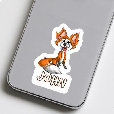 Sticker John Fox Notebook Sticker John Fox Notebook Image