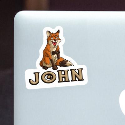 John Autocollant Renard Notebook John Autocollant Renard Gift package Image