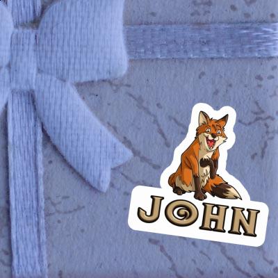John Autocollant Renard John Autocollant Renard Image