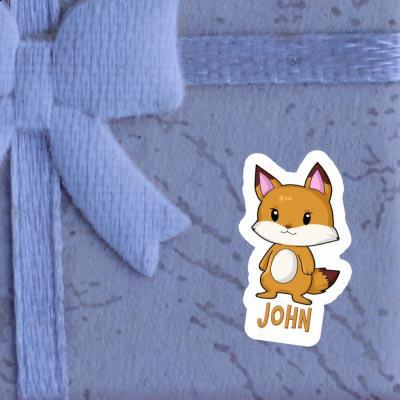 Autocollant Renard John Notebook Autocollant Renard John Gift package Image