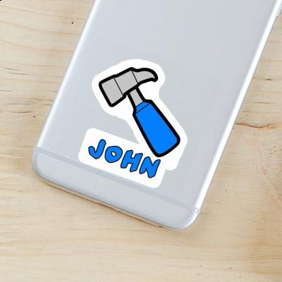 Autocollant John Marteau Image