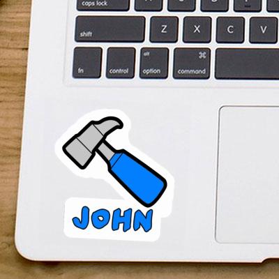 Gavel Sticker John Gavel Sticker John Image