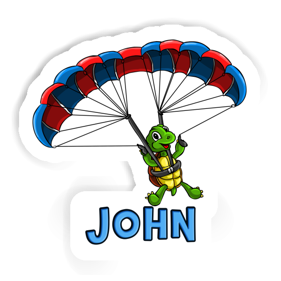 Autocollant Parapentiste John Autocollant Parapentiste John Image