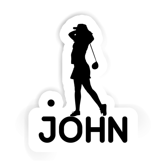 John Sticker Golferin Notebook John Sticker Golferin Gift package Image