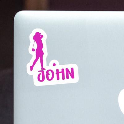 Autocollant Golfeuse John Autocollant Golfeuse John Image