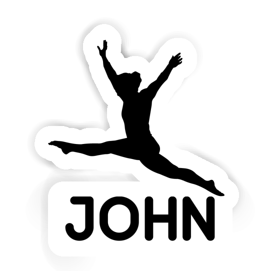 Gymnastin Aufkleber John Notebook Gymnastin Aufkleber John Notebook Image