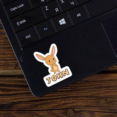 John Sticker Hase Laptop John Sticker Hase Laptop Image
