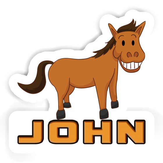 Cheval Autocollant John Notebook Cheval Autocollant John Gift package Image