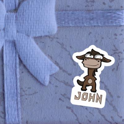 Cheval Autocollant John Notebook Cheval Autocollant John Gift package Image
