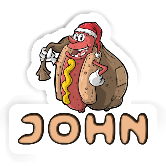 Autocollant John Hot-Dog Notebook Autocollant John Hot-Dog Gift package Image