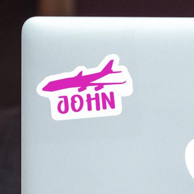 Jumbo-Jet Autocollant John Laptop Jumbo-Jet Autocollant John Laptop Image