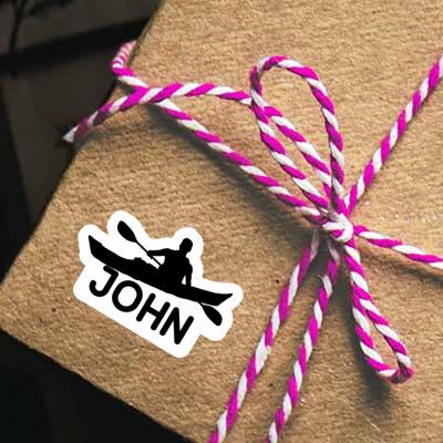 Sticker Kayaker John Laptop Sticker Kayaker John Laptop Image