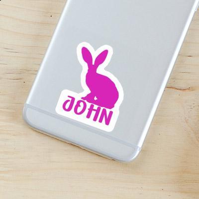 Autocollant John Lapin Autocollant John Lapin Image