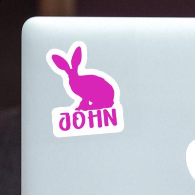 Autocollant John Lapin Autocollant John Lapin Image