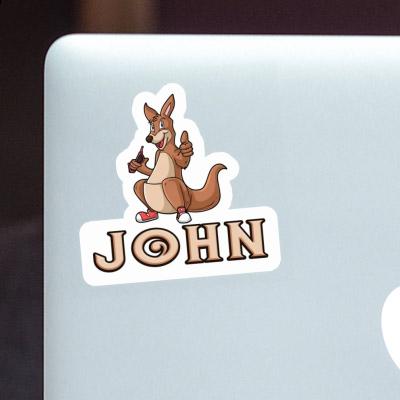 Sticker John Kangaroo Notebook Sticker John Kangaroo Gift package Image