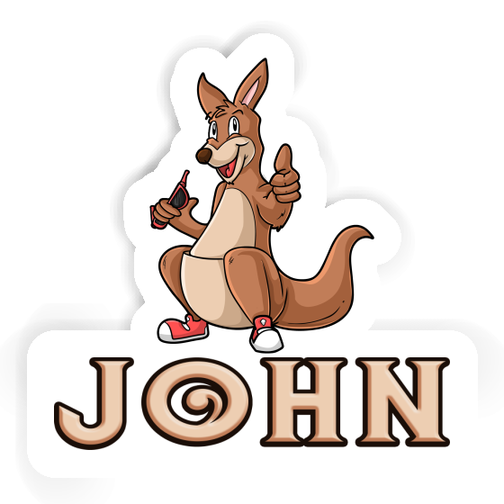 John Autocollant Kangourou John Autocollant Kangourou Image