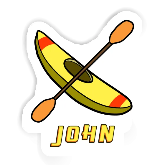 Sticker John Kanu Notebook Sticker John Kanu Gift package Image