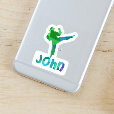 Autocollant Karatéka John Notebook Autocollant Karatéka John Notebook Image