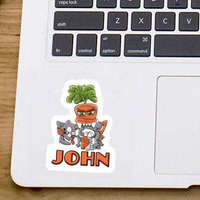 Monster Carrot Sticker John Notebook Monster Carrot Sticker John Gift package Image