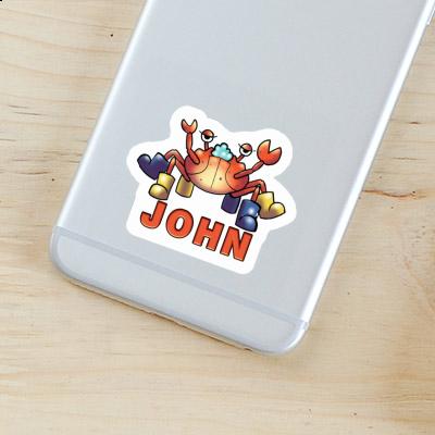 Autocollant John Crabe Laptop Autocollant John Crabe Laptop Image
