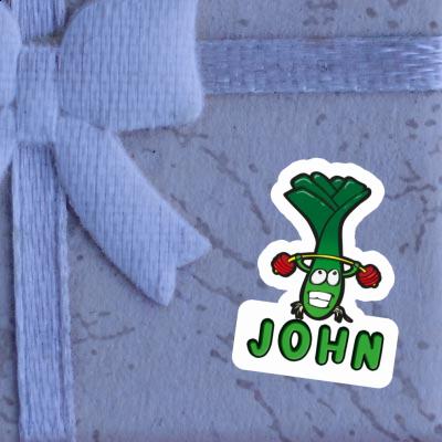 John Autocollant Poireau Laptop John Autocollant Poireau Laptop Image