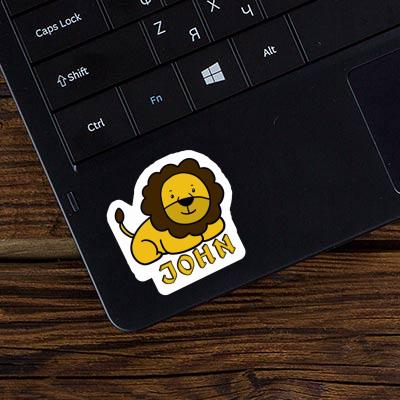 Sticker John Löwe Gift package Image