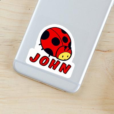 Marienkäfer Aufkleber John Image
