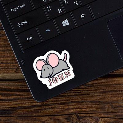 Souris Autocollant John Notebook Souris Autocollant John Gift package Image