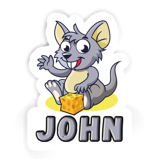Souris Autocollant John Souris Autocollant John Image